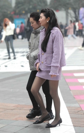 街拍黑丝高跟-16P