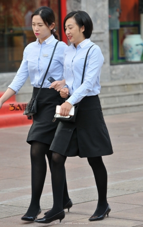 两位黑丝制服-12P
