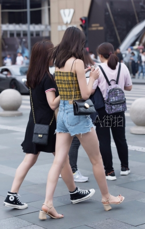 656-高跟热裤美女-9P
