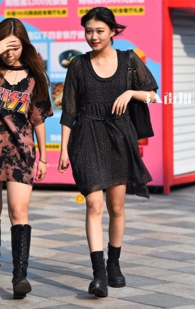 高靴美腿时尚美女-9P