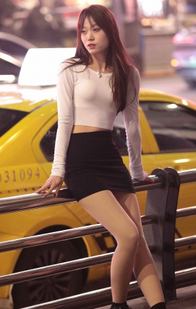 街拍肉丝妹子-14P