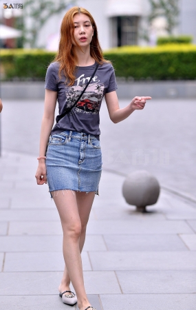 包裙长腿美女-13P