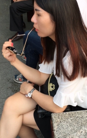 漂亮白高MM