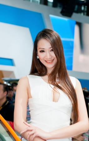 车展模特