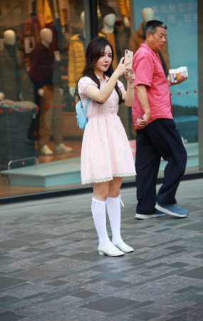 仙女裙美女