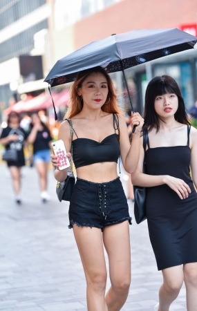 性感的妹子