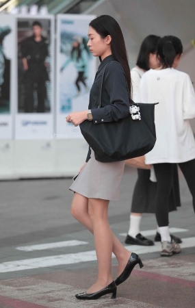 气质街拍肉丝少妇