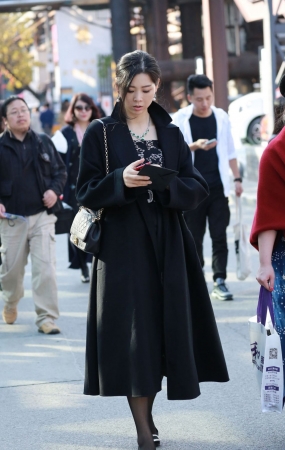 气质优雅美女的黑丝和高跟