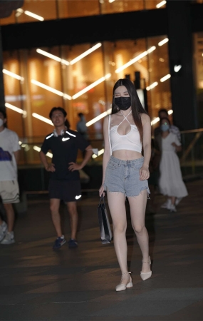 性感交叉镂空露背美背