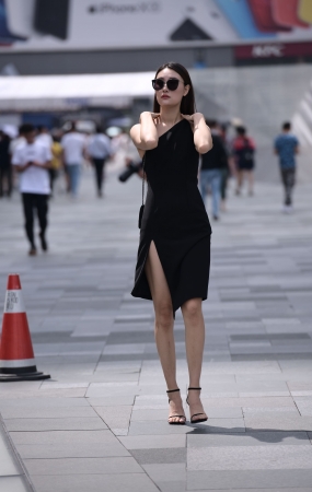 高跟美女