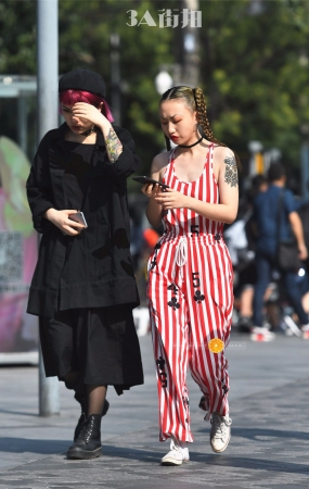 梳辫子的时尚美女-14P
