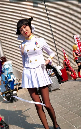 极品黑丝美腿cosplay二次元美少女