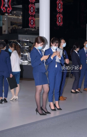 车展制服丝姐