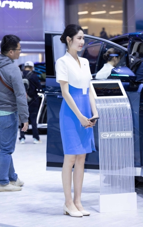 250425-4=52 上海车展上的双美光腿礼仪小姐姐 8P