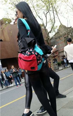 4k超清，长腿小性感裤袜短裙美女