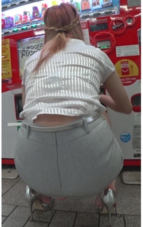 灰裙美女