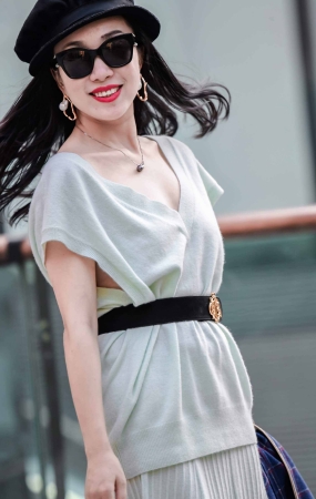时尚街拍美女
