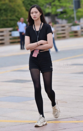 23418-25+62夏日黑丝女孩 12P
