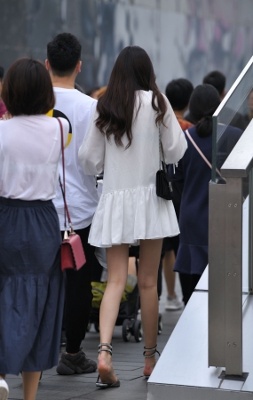 黑丝短靴素人