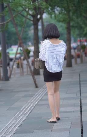 包臀裙美女