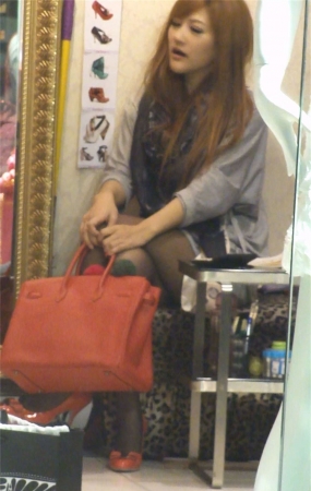 红高跟美女的极品黑丝袜