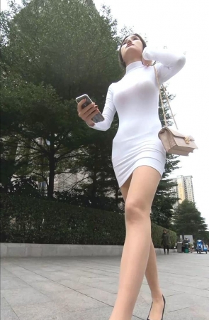 被搭讪的极品肉丝白色包臀裙美女视频3A048[1.24G]