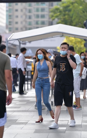 摘下口罩~原来如此美丽