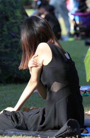 No42 柔美女孩的黑裙长丝