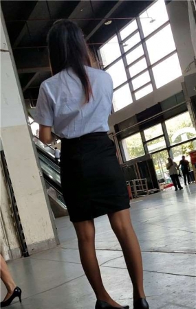 4k-高跟鞋丝袜包臀裙制服美女秘书