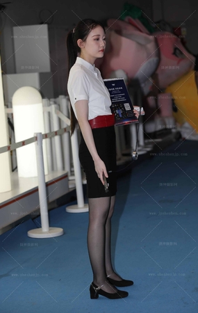 25上海车展凯迪拉克漂亮礼仪小姐姐新款制服黑丝 9P