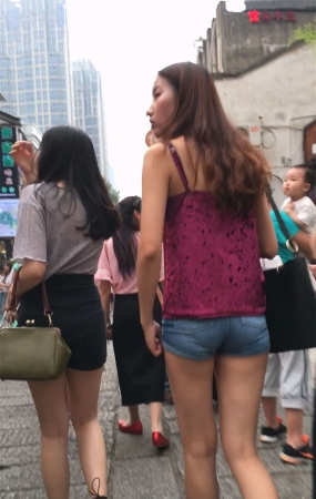 街拍美女
