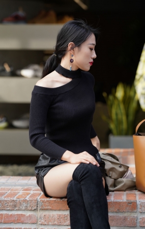 长发飘逸