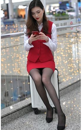 （套图一）红色制服美女(400P)