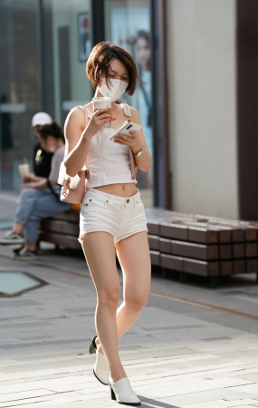 高跟小白腿