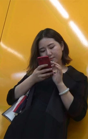 街拍迪特指甲