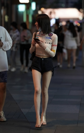 长腿热裤