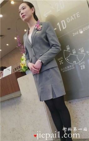 4k-黑丝长腿亭亭玉立的美女迎宾