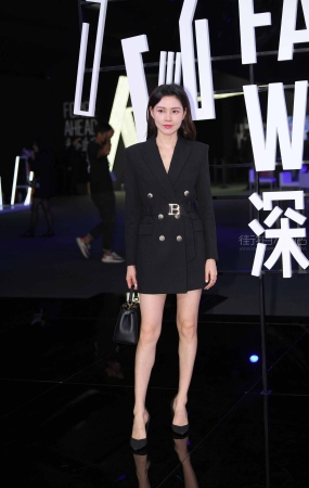 时装周的美女