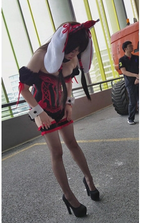 漂亮的coplay女孩
