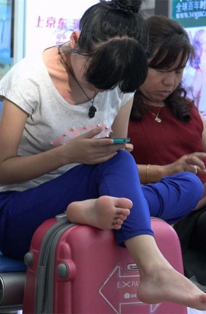 超紧瑜伽美女