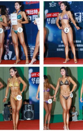 广州美臀大赛1100√健美大赛打包集合