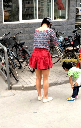 夏日整理之红短裙少妇