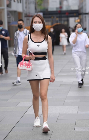 22512-10+81/白色包臀裙 14P