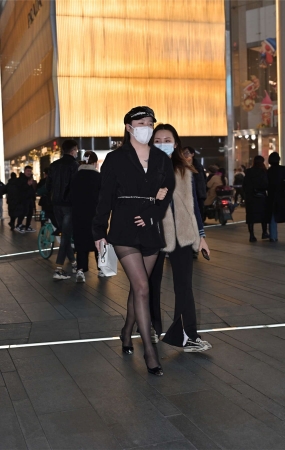知性西装裙