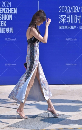 吊带长裙高跟鞋 23-09-20-64