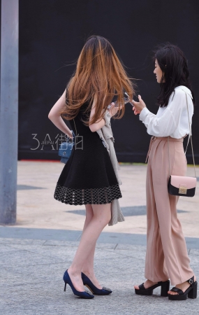 缕空短裙高跟鞋少妇-12P