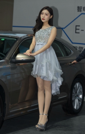 车展气质美模