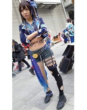4k – 一脸清纯的cosplay二次元美少女