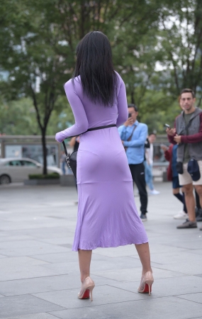 紫裙