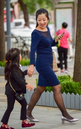 黑丝马尾辫少妇-9P
